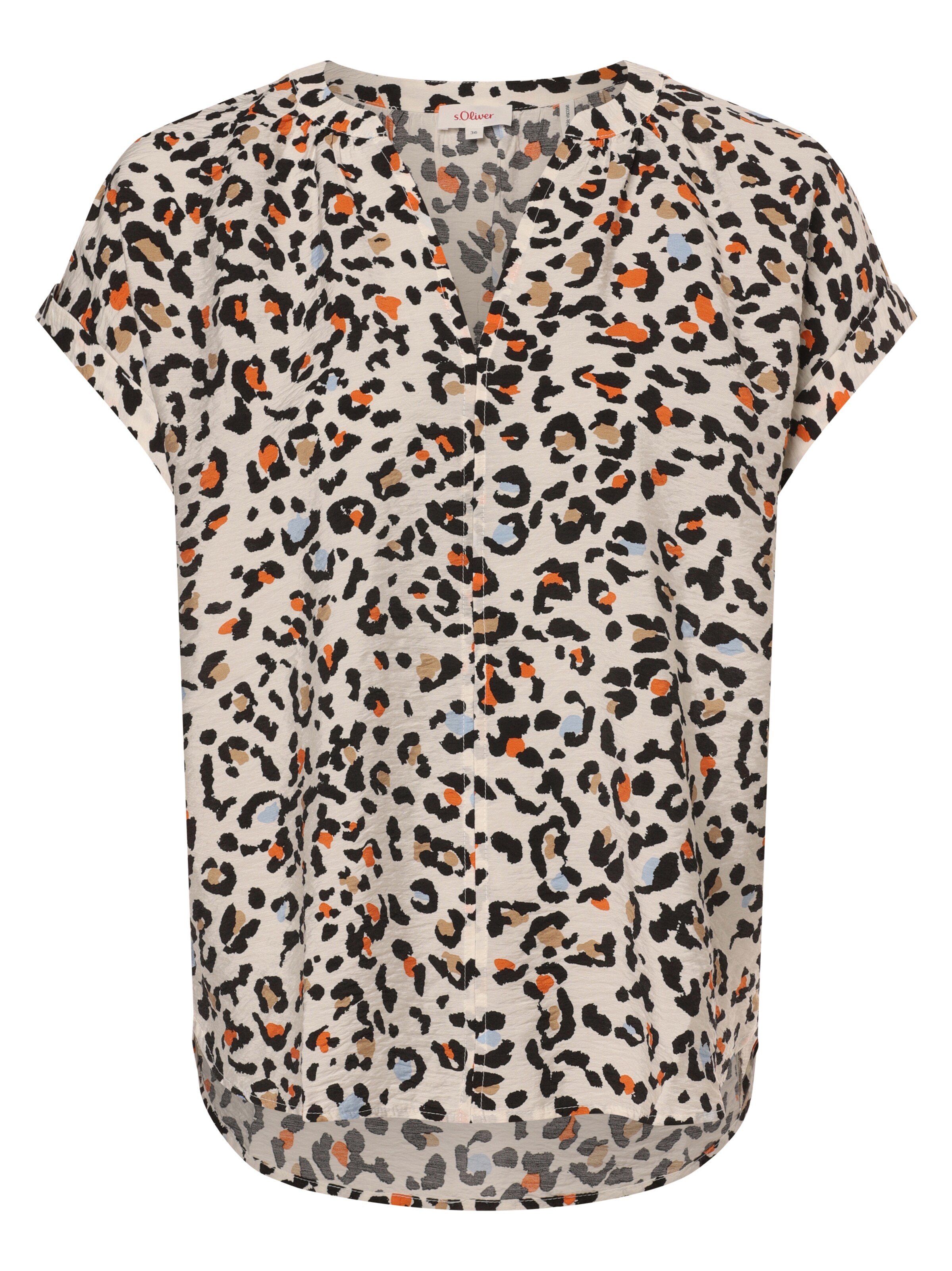 s.Oliver Blouse in Beige: voorkant