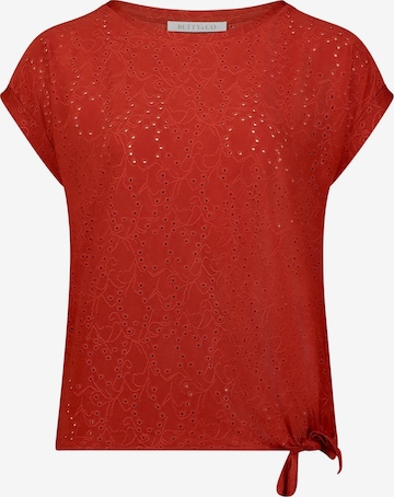 T-shirt Betty & Co en rouge : devant
