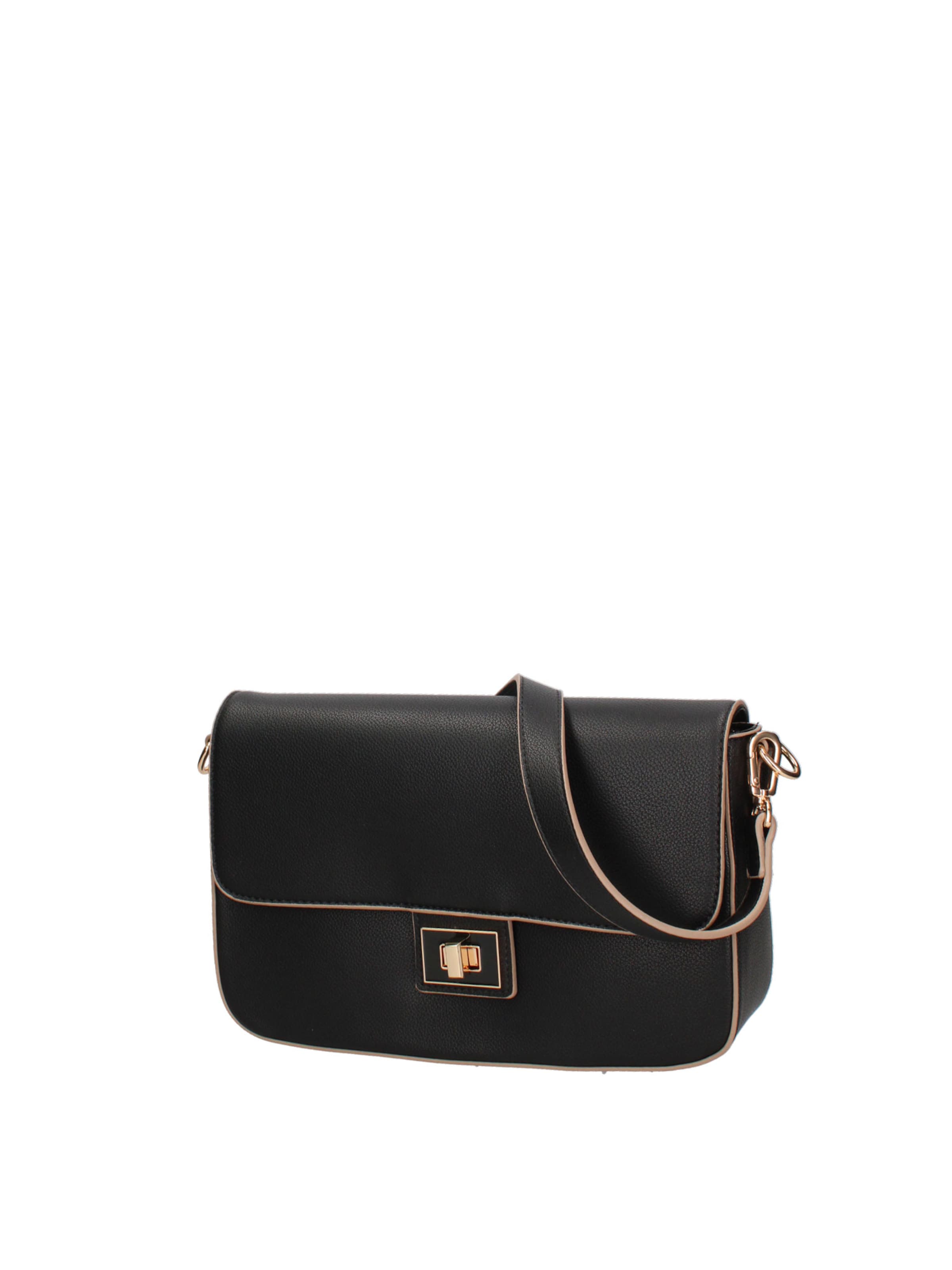 Borsa a spalla 'Borsa a Spalla Donna Amélie Ecopelle - Chiusura Girello' di Diana&Co. in nero