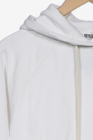 DRYKORN Sweatshirt & Zip-Up Hoodie in M in White