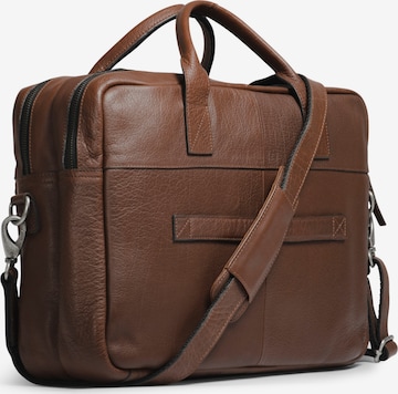 still Nordic Document Bag 'Clean Brief 2 room 15"' in Brown