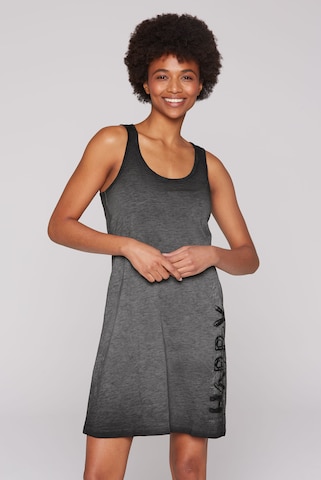 Soccx Summer Dress in Black: front