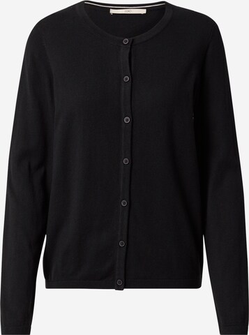 ESPRIT Knit Cardigan in Black: front