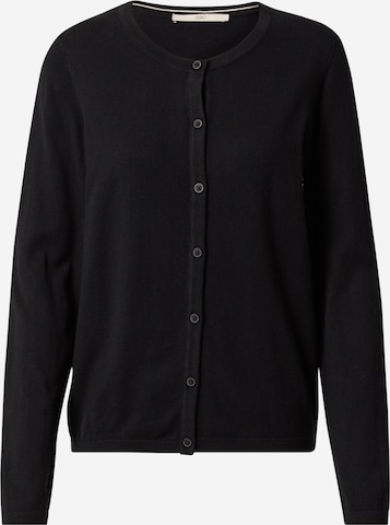 EDC BY ESPRIT Knit Cardigan in Black: front