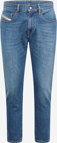 DIESEL Slimfit Jeans 'STRUKT' in Blauw: voorkant
