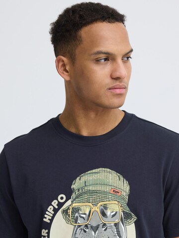 BLEND Rundhalsshirt ' BHKurt ' in Blau