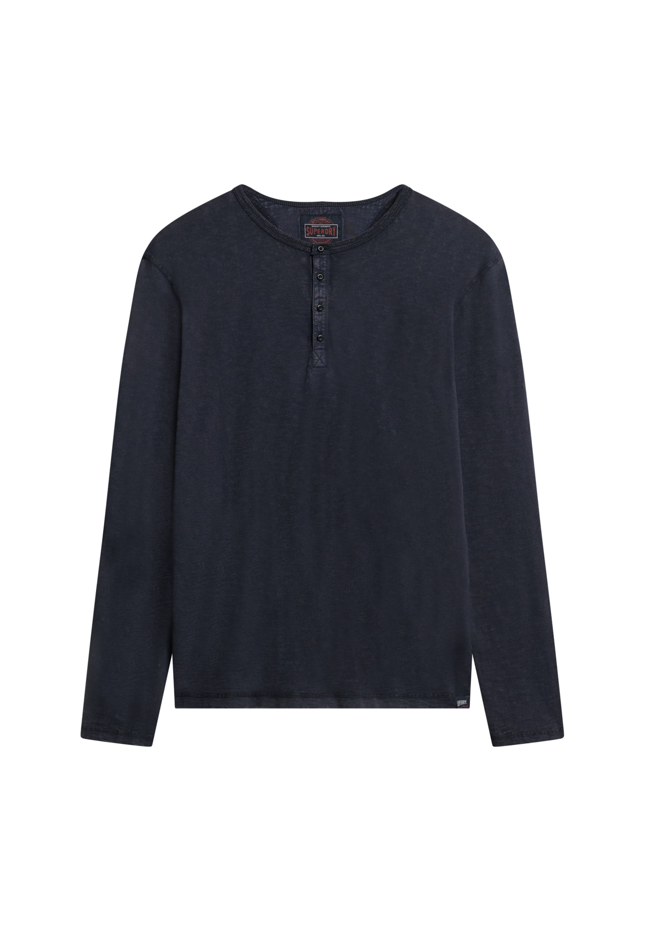 T-Shirt 'Grandad' Superdry & Co en beige : devant