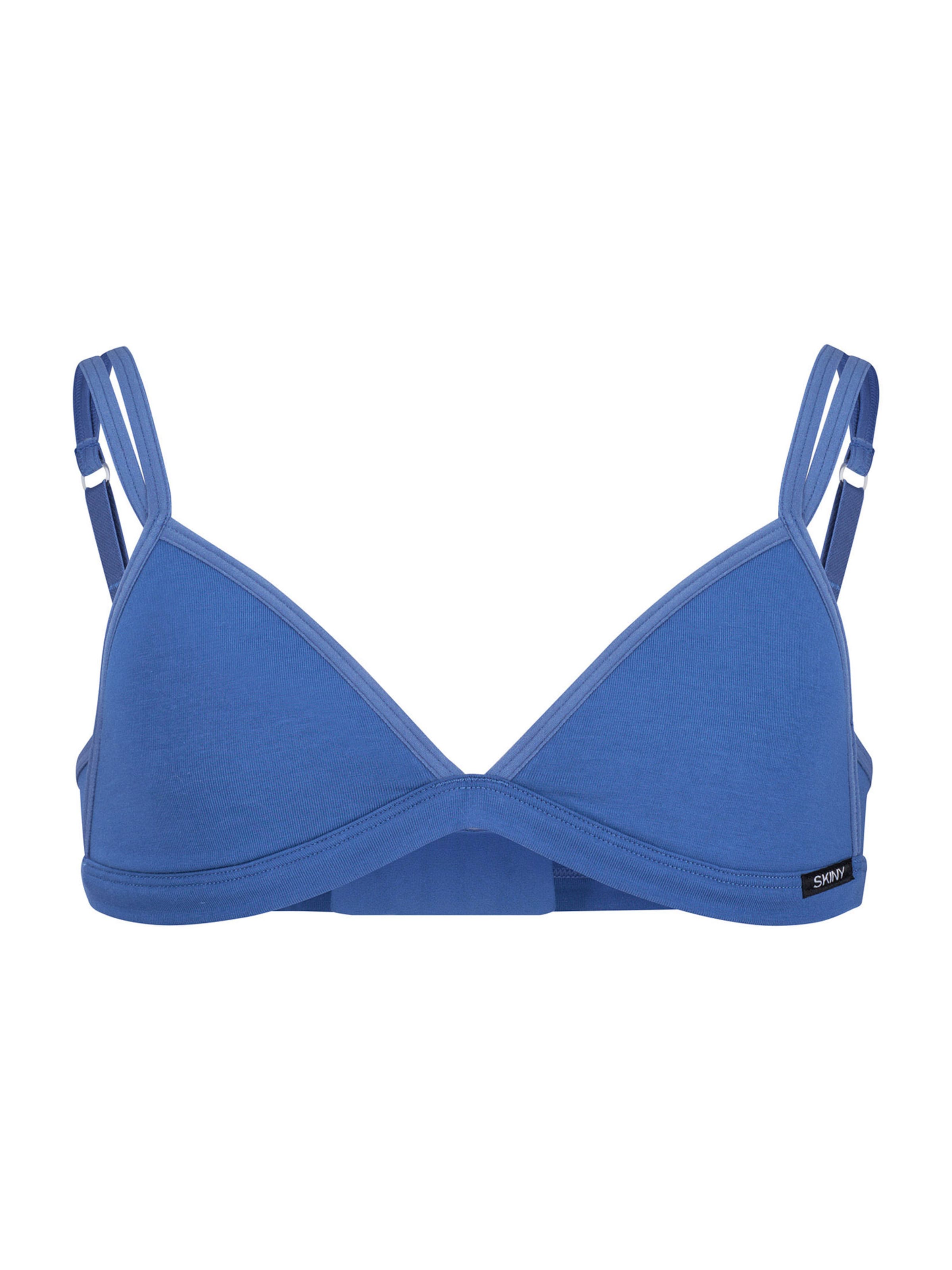 Soutien-gorge gris uni avec nom iconique de la marque en noir CALVIN