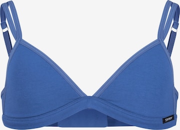 Skiny BH in Blauw: voorkant