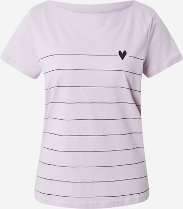 TOM TAILOR T-Shirt in Lila: predná strana