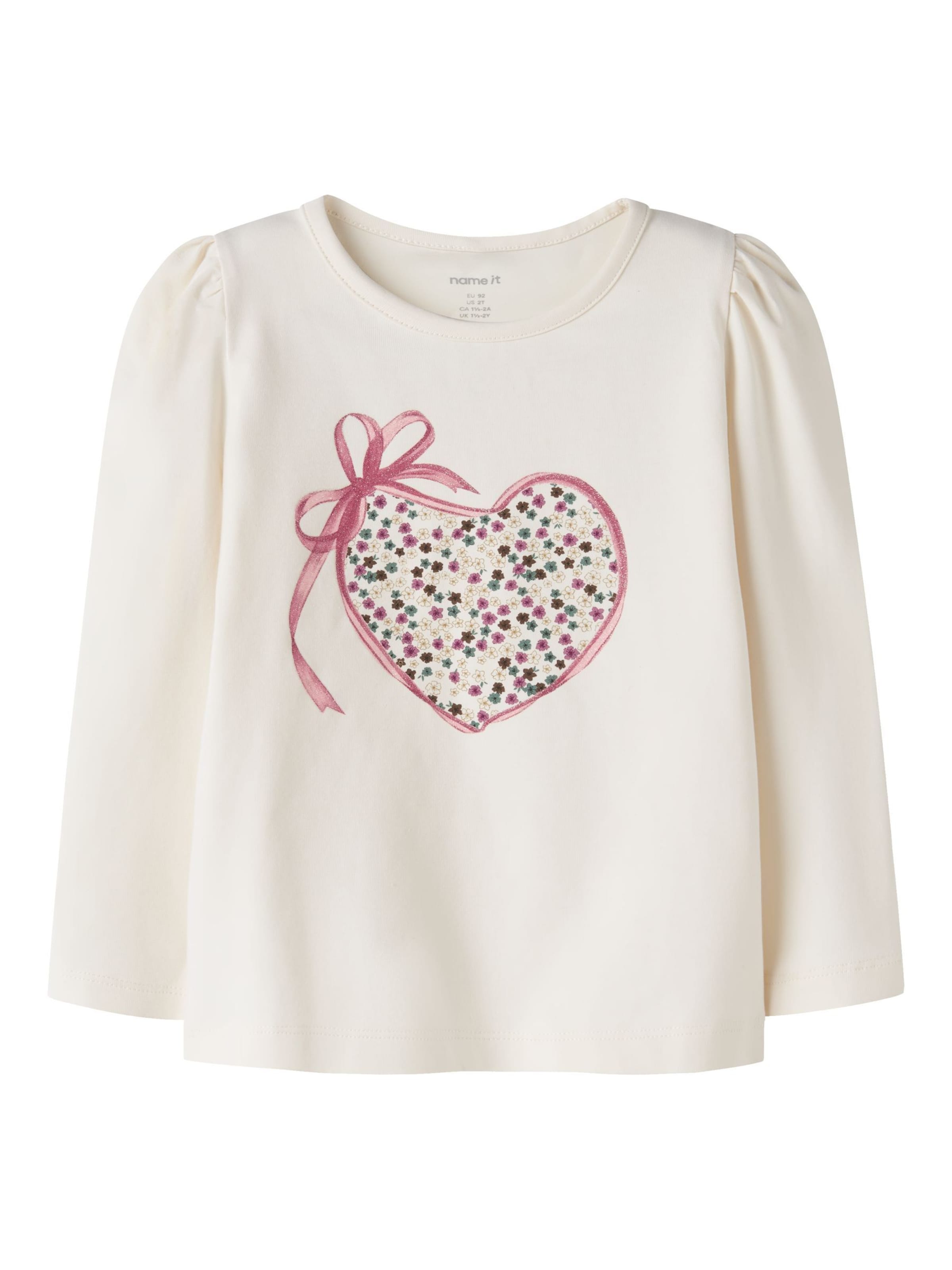 NAME IT - Camiseta 'NMFLIASA' en blanco: frente