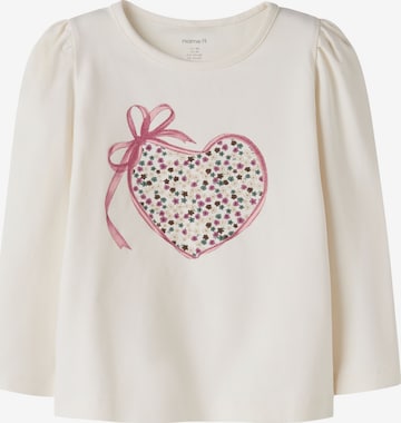 NAME IT - Camiseta 'NMFLIASA' en blanco: frente