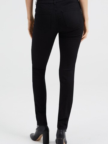 WE Fashion Skinny Jeans in Schwarz