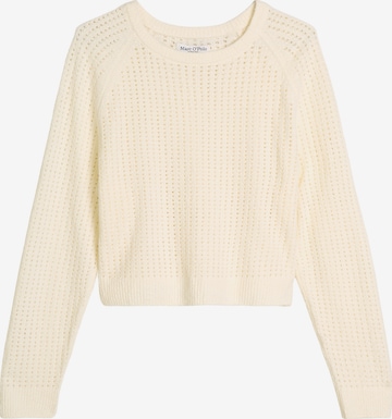 Pull-over Marc O'Polo DENIM en beige : devant