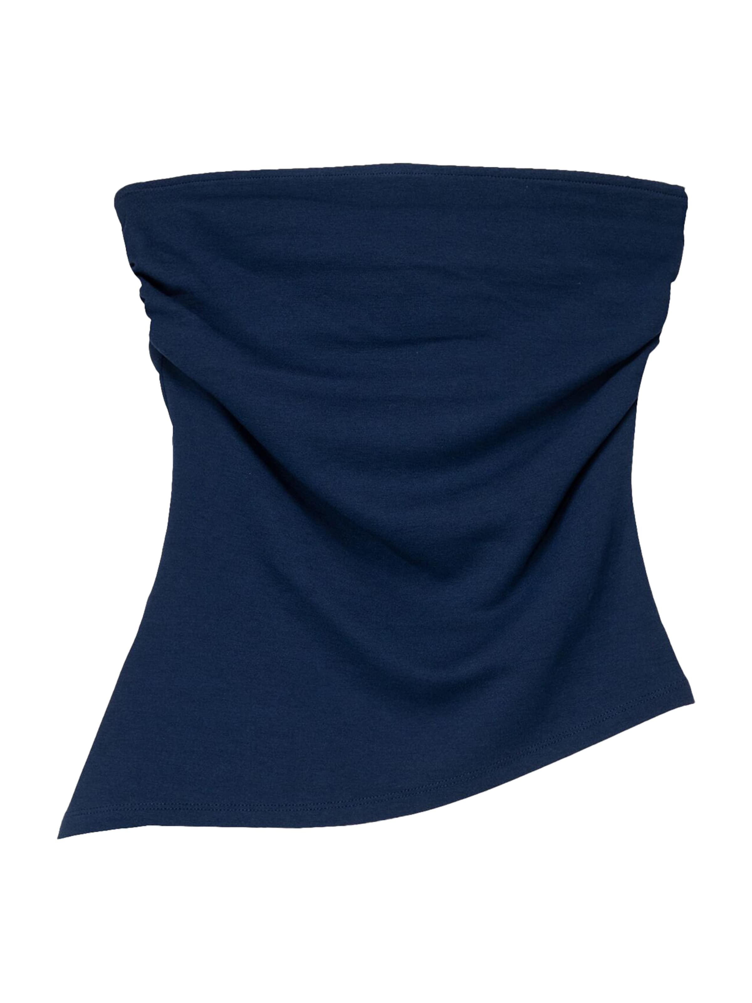 Bershka Top in Blauw: voorkant