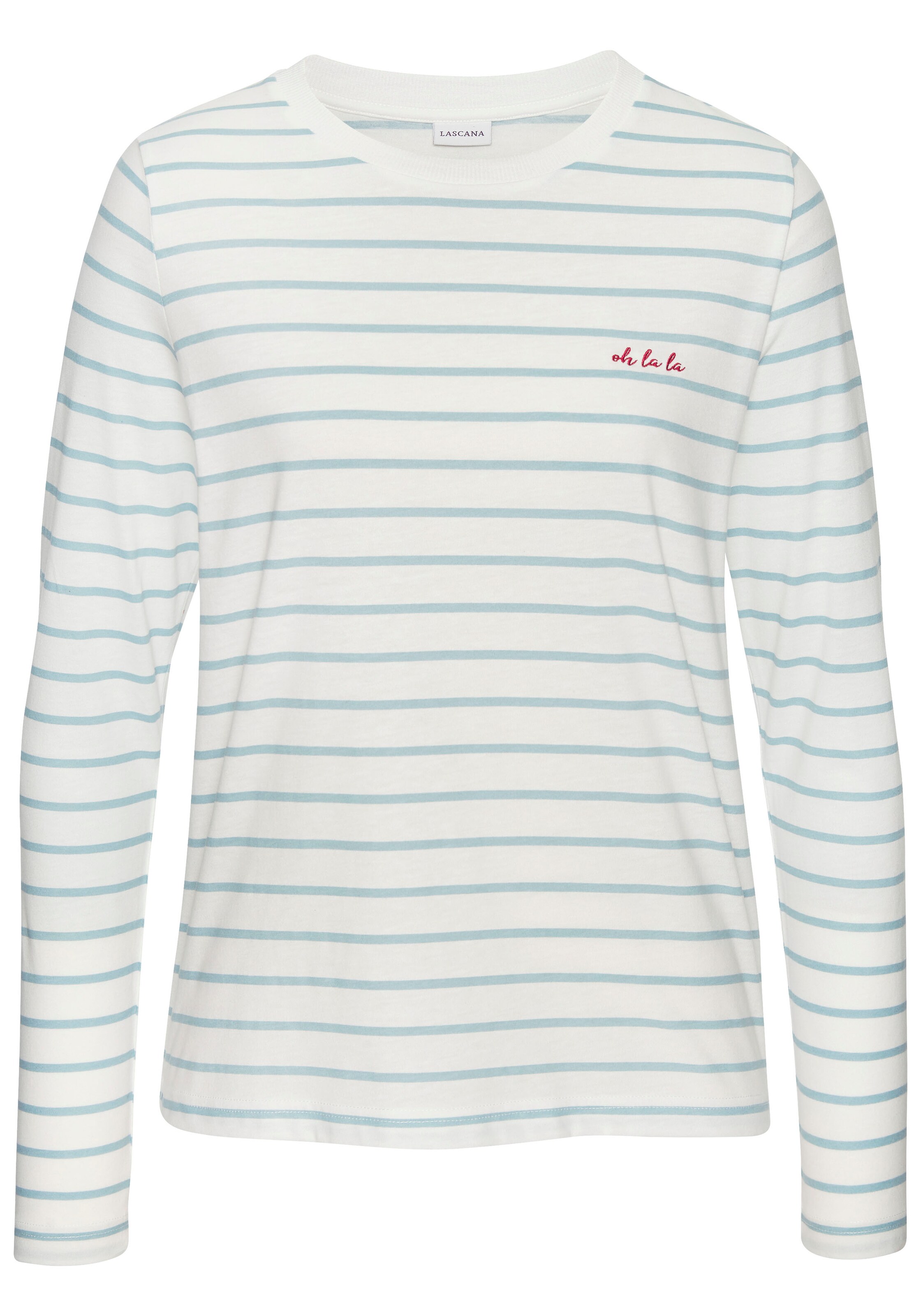 LASCANA Тениска в бяло: отпред