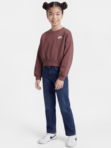 Nike Sportswear Mikina 'CLUB FLC' – černá: přední strana