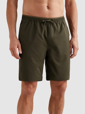 PME Legend regular Bukser 'Freightmen swim shorts' i grøn: forside