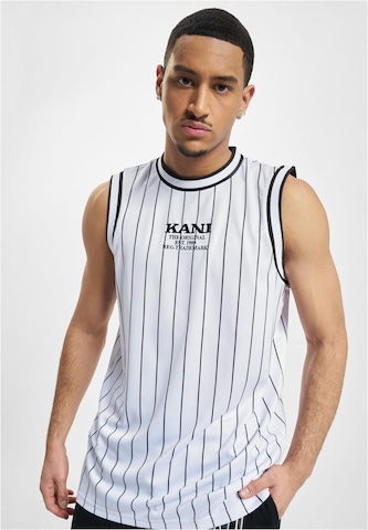 Karl Kani - Camisa em branco: frente