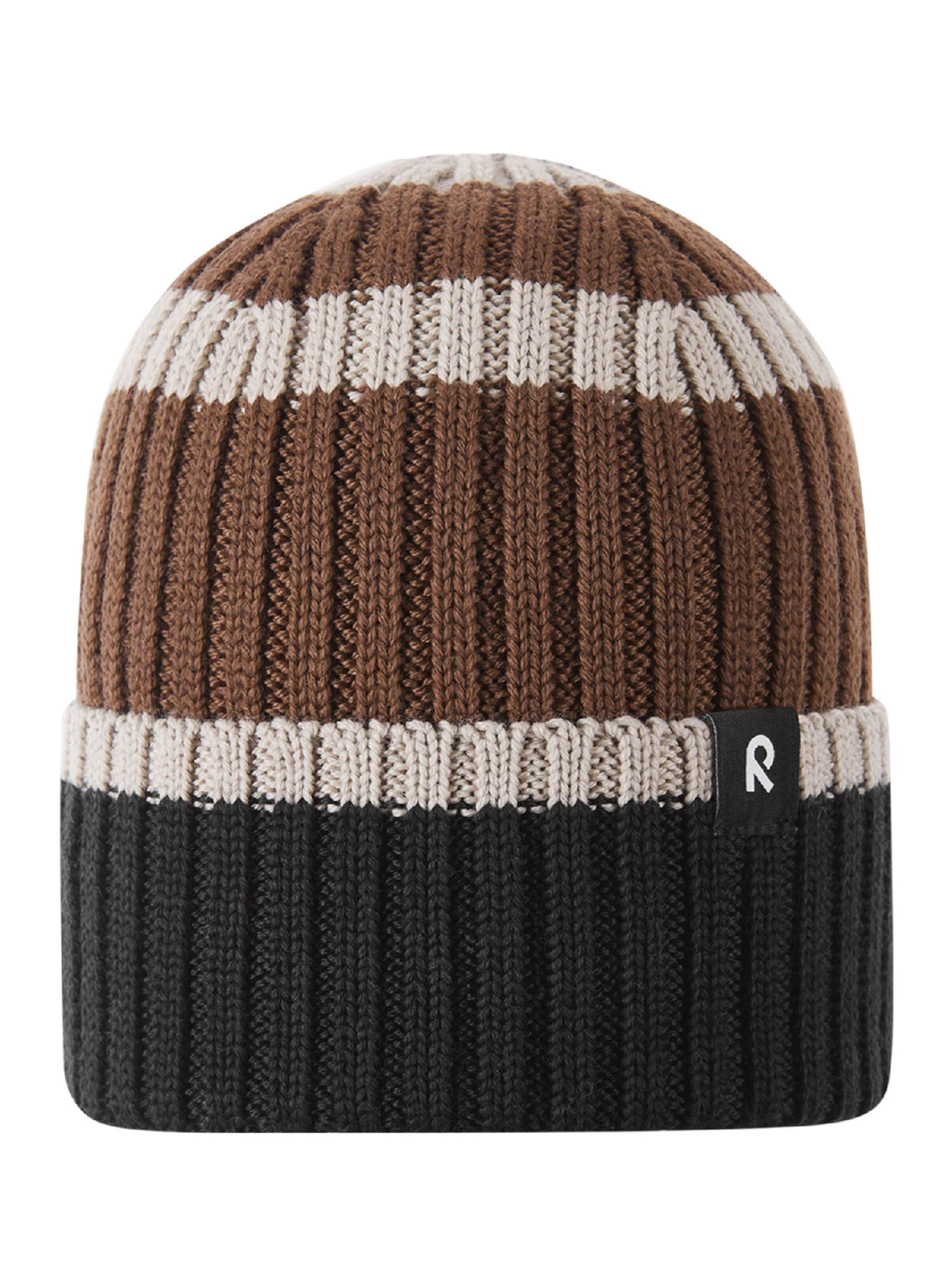 Reima Beanie 'Vilpas' in Brown: front