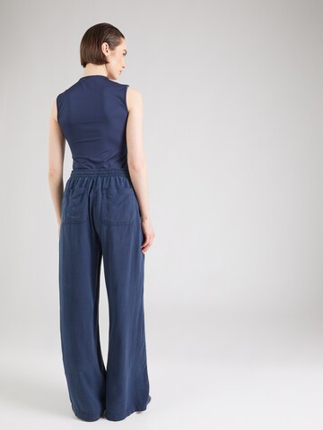 MUSTANG Wide leg Pants in Blue