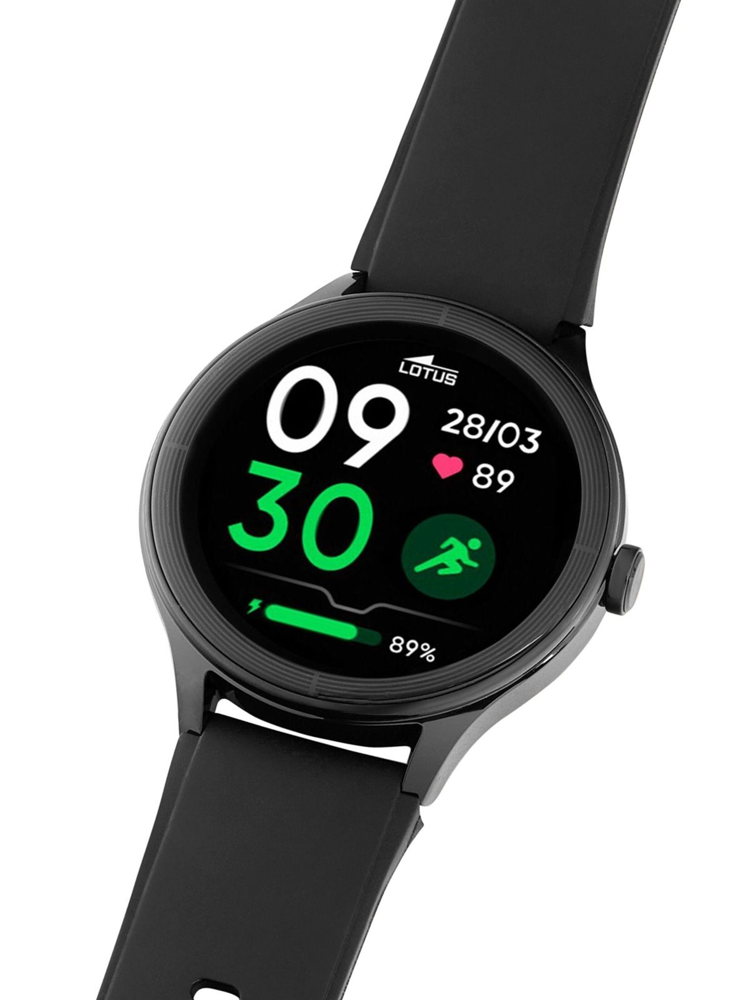 Lotus Digital Watch 'Smartwatch Smartime Leve' in Black