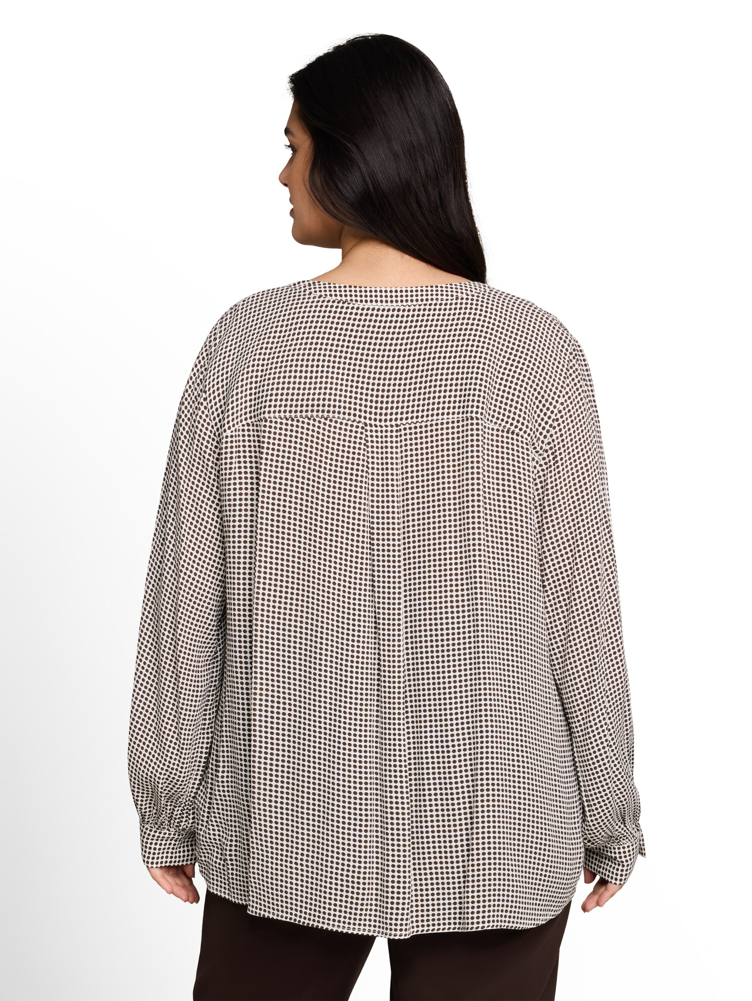 Tom Tailor Women + Bluse in Braun