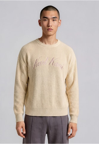 Karl Kani - Pullover em branco: frente