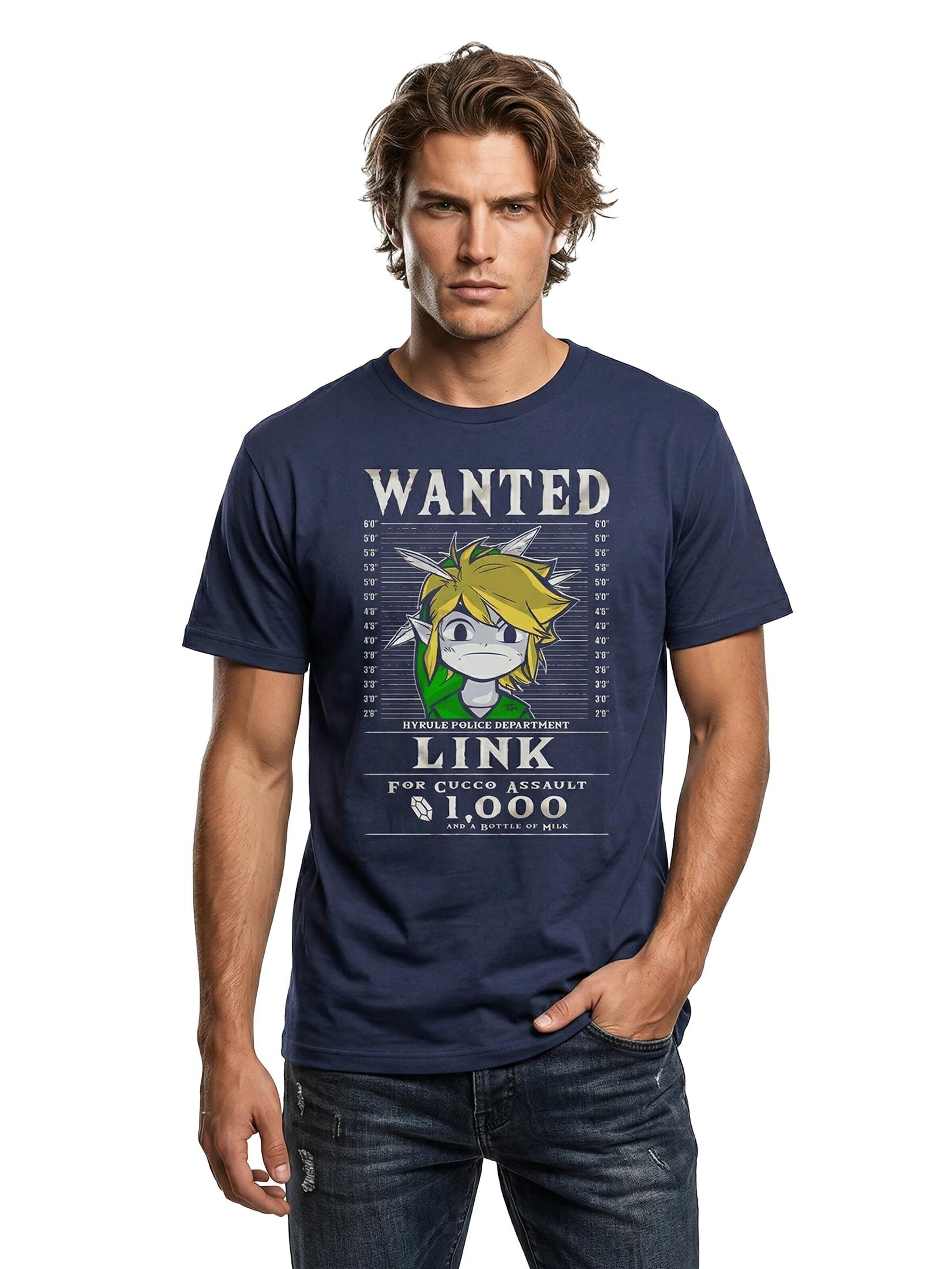 MAKAYA Shirt 'WantedLink' in Blue