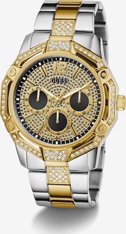 GUESS Analogt ur 'REGAL' i blandingsfarvet: forside