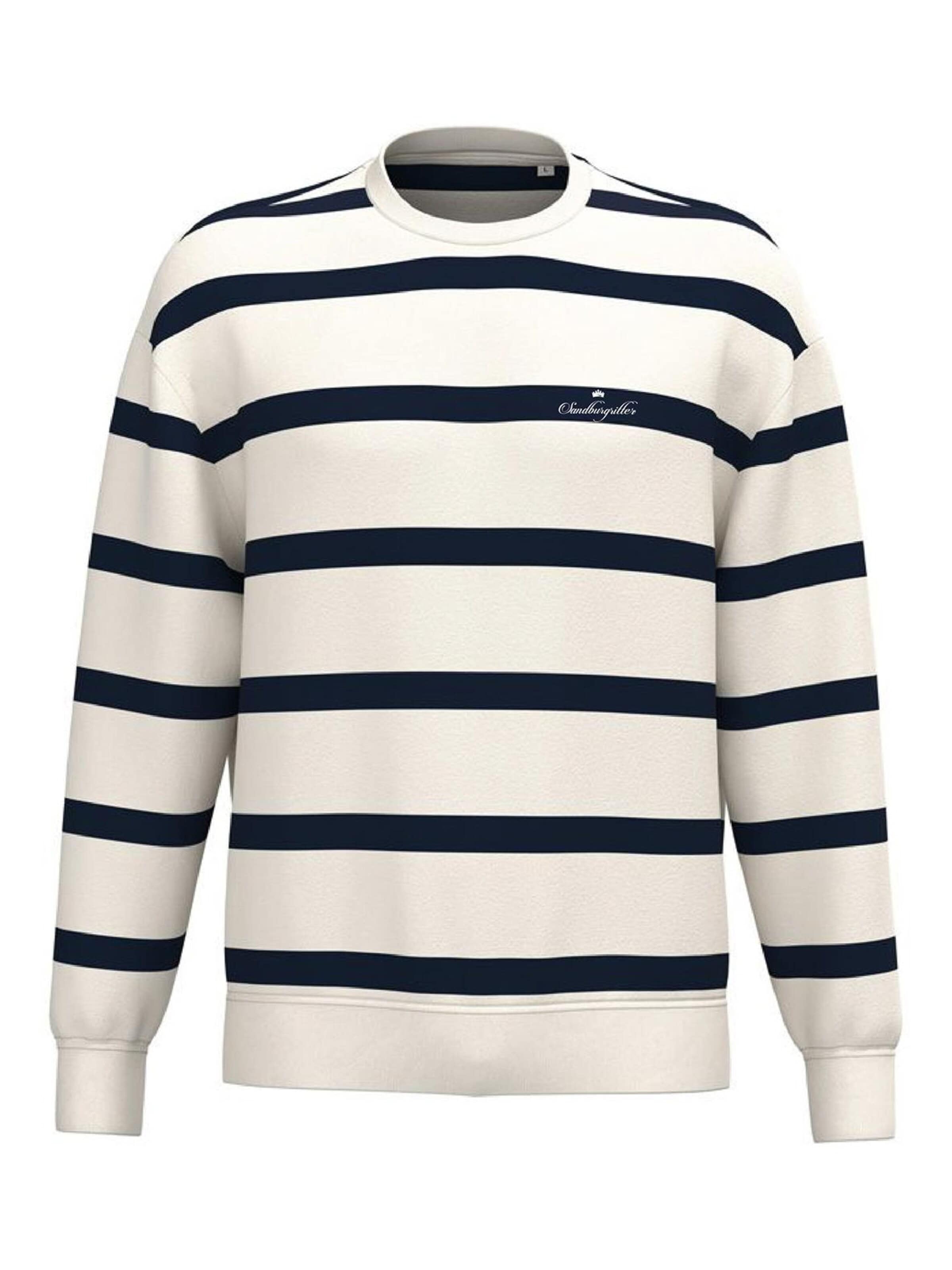 SANDBURGRITTER Sweatshirt 'MARITIM' in Beige: front