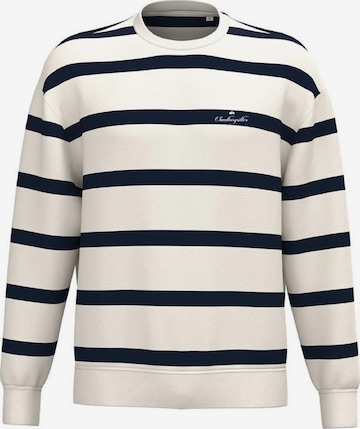 Sweat-shirt 'MARITIM' SANDBURGRITTER en beige : devant