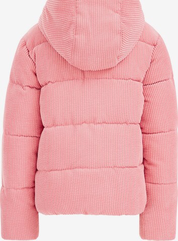 WE Fashion Winterjas 'Meisjes' in Roze