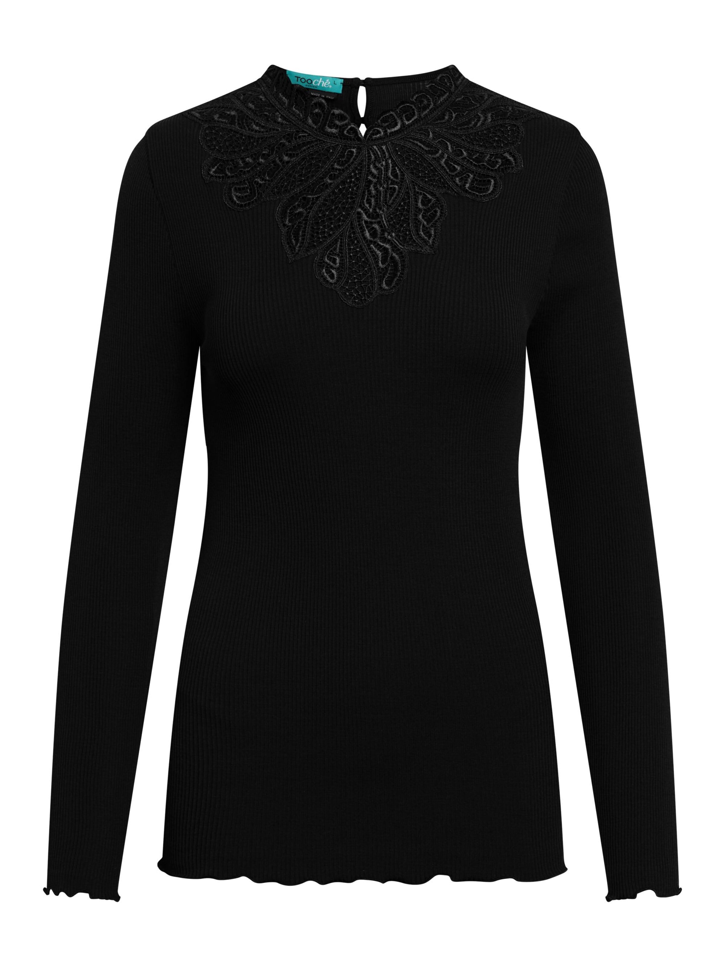 TOOche Shirt 'Eclipse Beauty' in Black: front