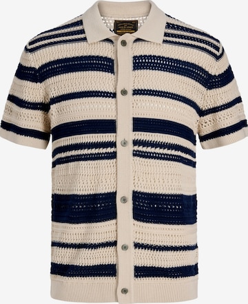 JACK & JONES Poloshirt 'Bluhamilton' in Beige: Vorderseite