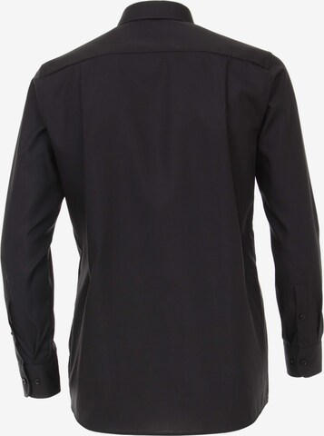 CASAMODA Comfort fit Business Shirt in Black