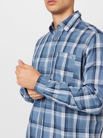 TOM TAILOR Regular fit Overhemd in Blauw