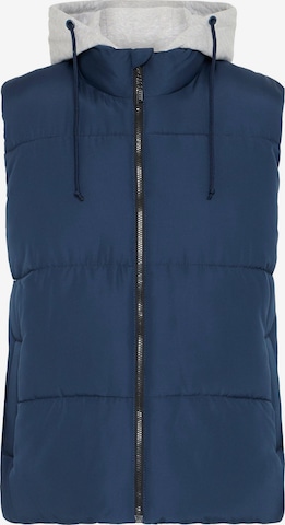 BLEND - Colete 'BHElwin' em azul: frente