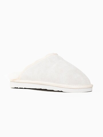 Pantoufle 'Emeralda' Gooce en blanc