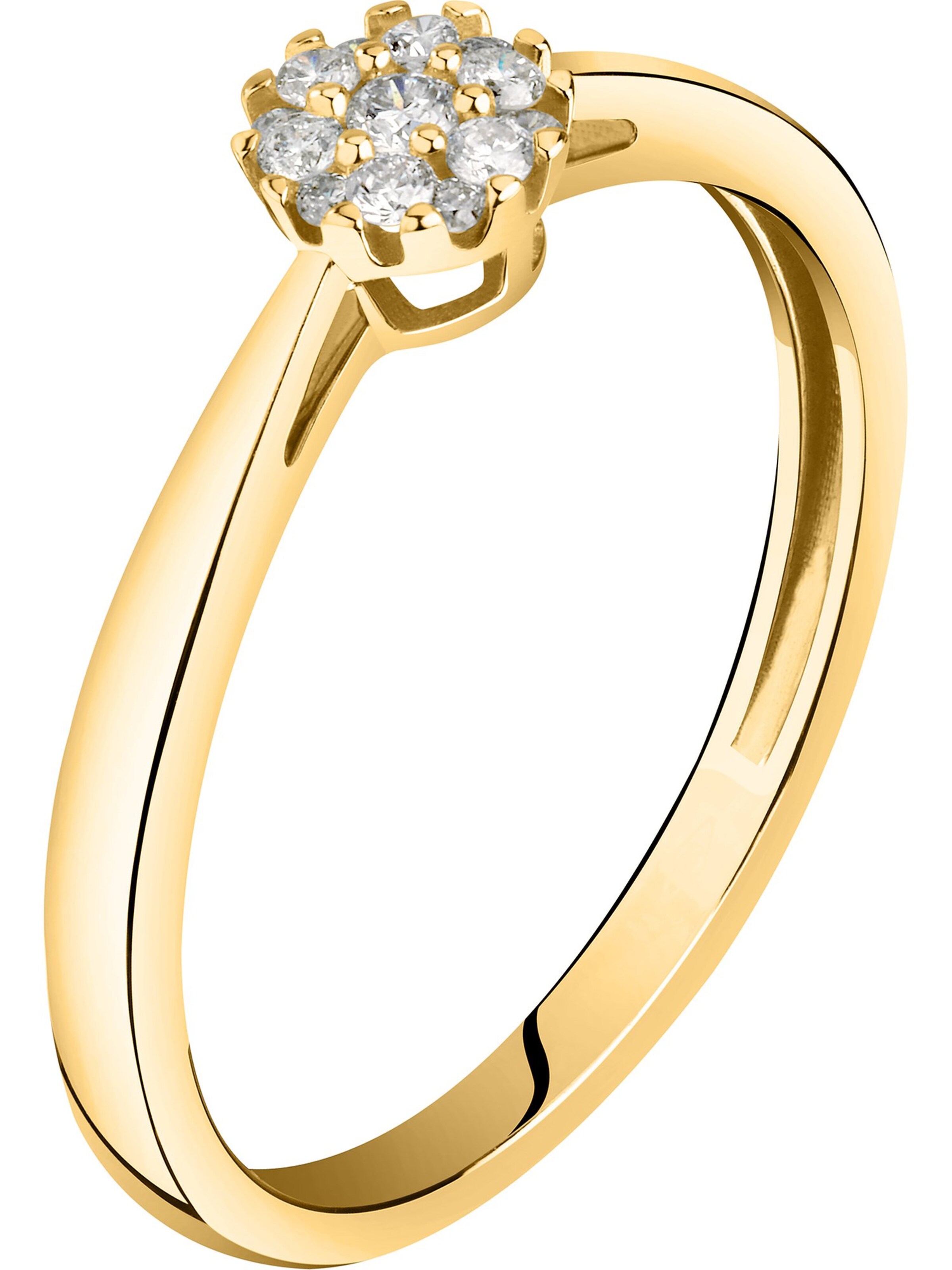 CHRIST Ring in Gold: front