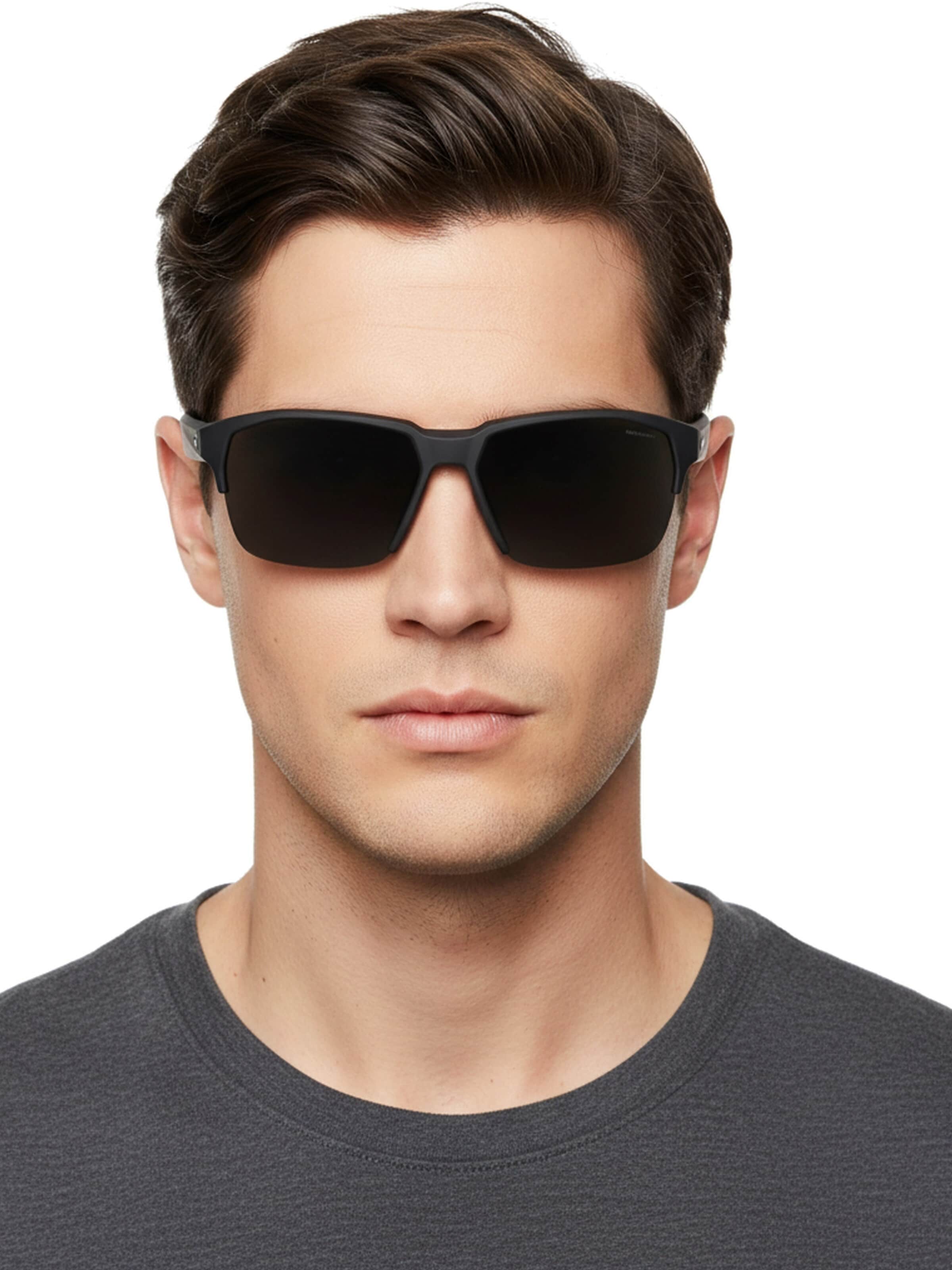 NIKE Sonnenbrille in Schwarz: Vorderseite