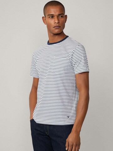 Hackett London T-Shirt in Weiß: Vorderseite