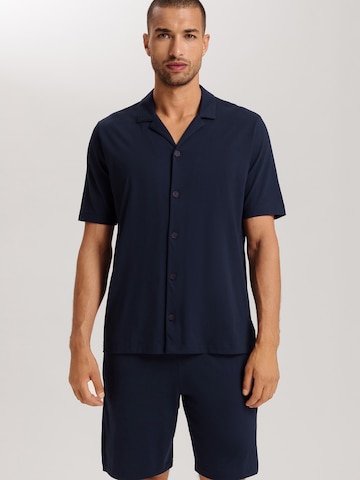 Hanro T-Shirt ' Night & Day ' in Blau: Vorderseite