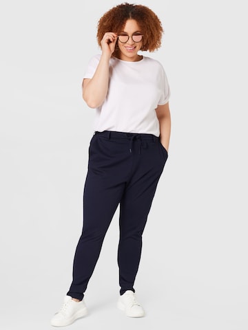 Effilé Pantalon 'Maddison' Zizzi en bleu