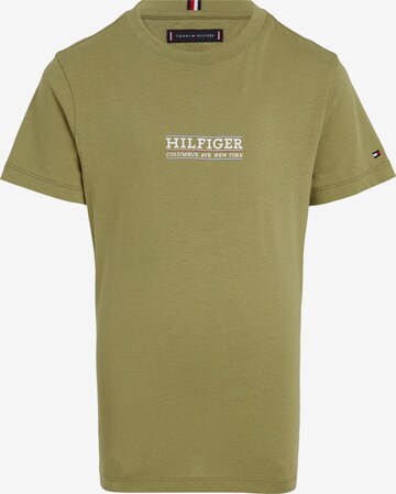 TOMMY HILFIGER T-Shirt in Grün: predná strana