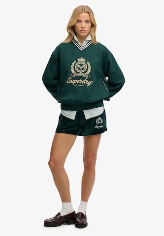 Sweat-shirt 'Country Club' Superdry & Co en vert