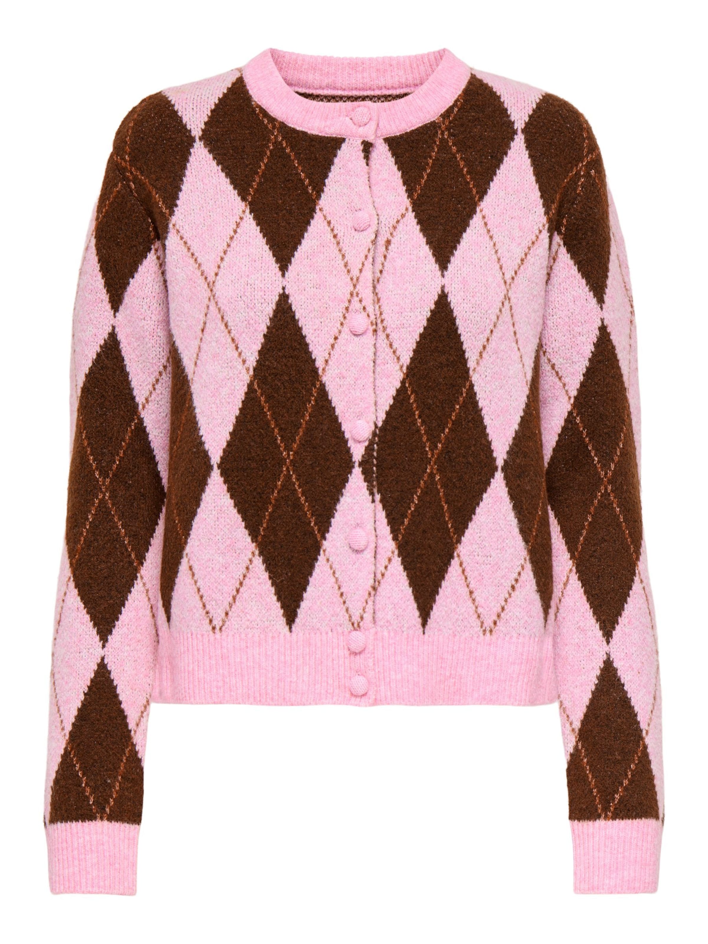 ONLY Cardigan 'ONLAnnika' i pink: forside