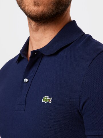 LACOSTE - Slim Fit Camisa em azul