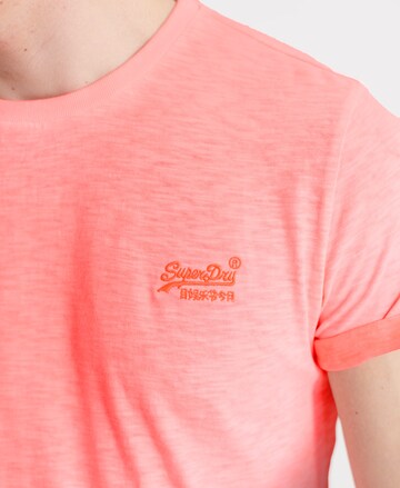 Superdry Regular Fit Shirt in Orange