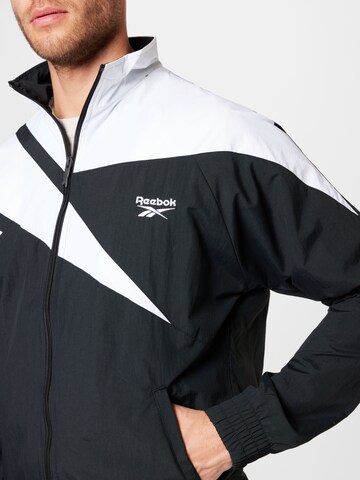 Reebok Jacke 'Classics Vector' in Schwarz